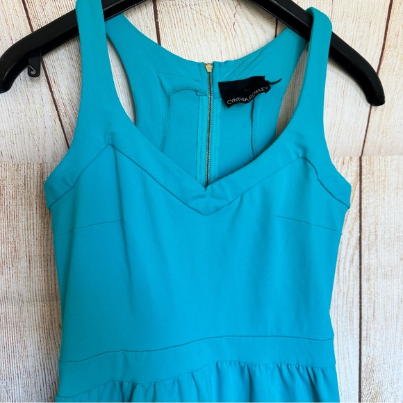Cynthia Rowley Teal Blue Casual Midi Dress Size XS - Picture 5 of 6
